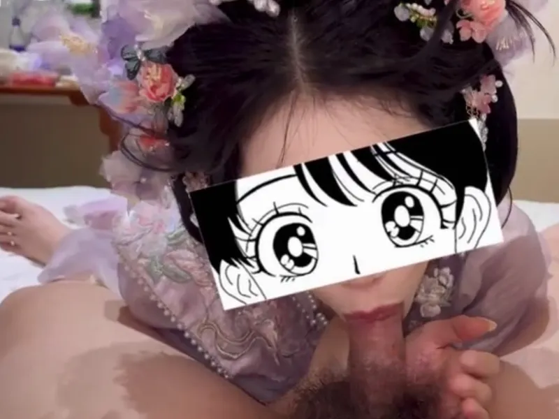 Gái xinh trong bộ đồ con gái mút cục thịt cực đã